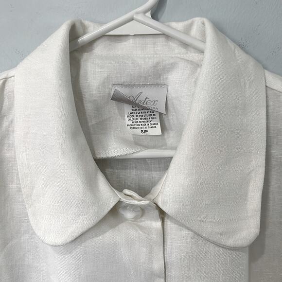 Artex Collection Linen Blazer size Small - Picture 3 of 6